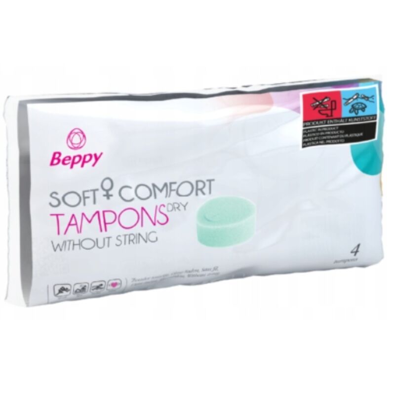 Beppy-Soft-comfort Tampoane Dry, 4 Unități · Sex Oral & Corp