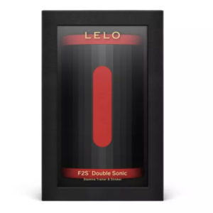 LELO - F2S DOUBLE SONIC MALE STROKER WITH DUAL SONIC STIMULATION RED · Masturbatoare (imaginea 4)
