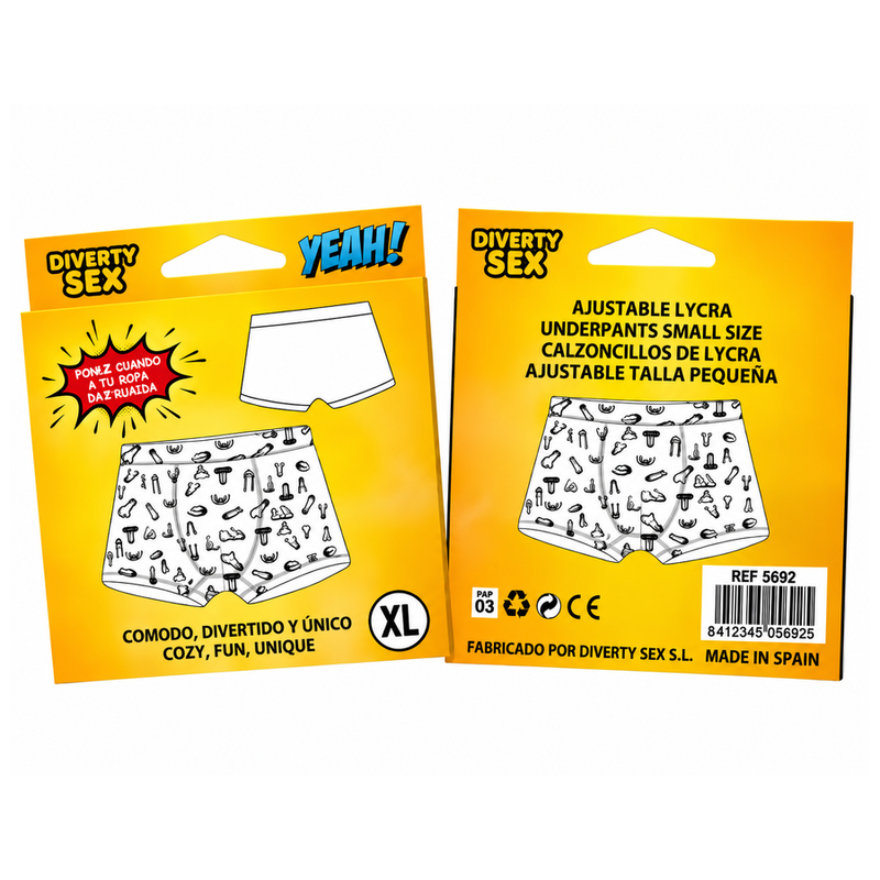 DIABLO PICANTE - LARGE SIZE PENIS UNDERWEAR — DIVERTY SEX · Lenjerie Barbati
