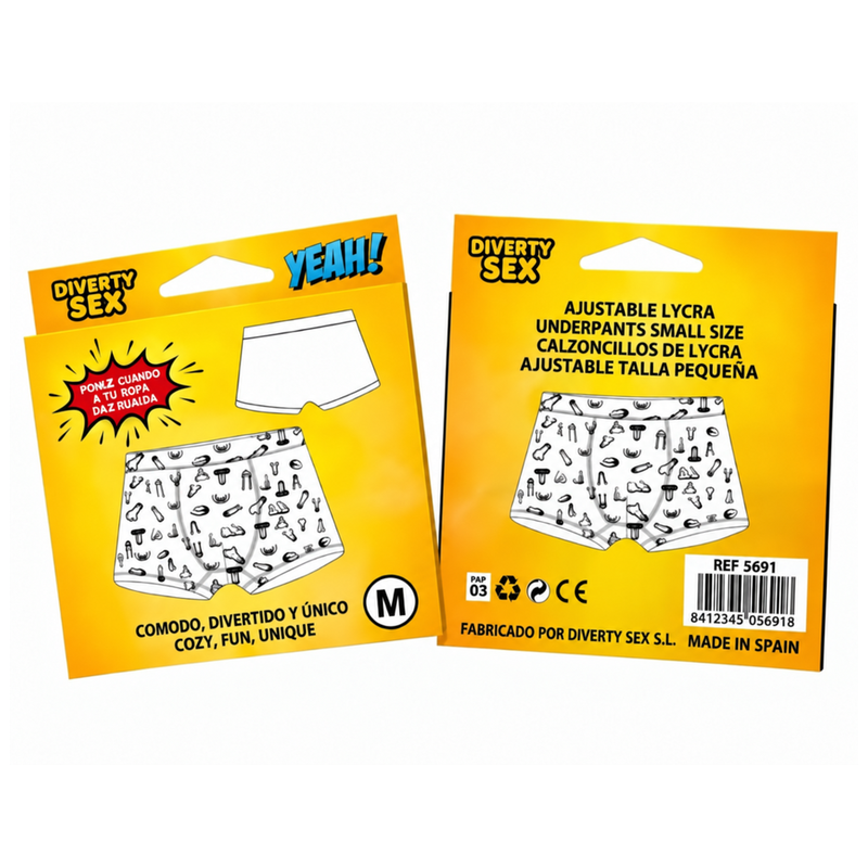 DIABLO PICANTE - PENIS UNDERWEAR MEDIUM SIZE — DIVERTY SEX · Lenjerie Barbati