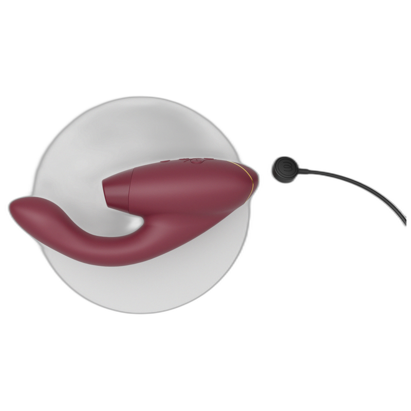 Womanizer-Duo 2 Stimulator Bordeaux-10 Trepte, Reincarcabil, USB · Vibratoare (imaginea 8)