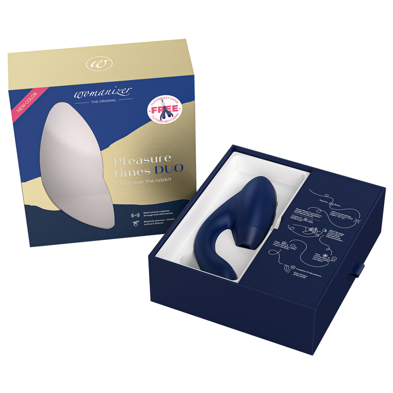 Womanizer-Duo 2 Stimulator 12 Trepte, Reincarcabil, USB 15 Womanizer-Duo 2 Stimulator Blue-12 Trepte, Reincarcabil, USB · Vibratoare (imaginea 5)