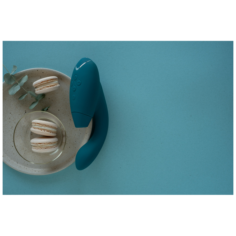 Womanizer-Duo 2 Stimulator Dual Albastru Petrol-Silicon, 10 Trepte 10 Womanizer-Duo 2 Stimulator Dual Albastru Petrol-Silicon, 10 Trepte · Vibratoare (imaginea 10)