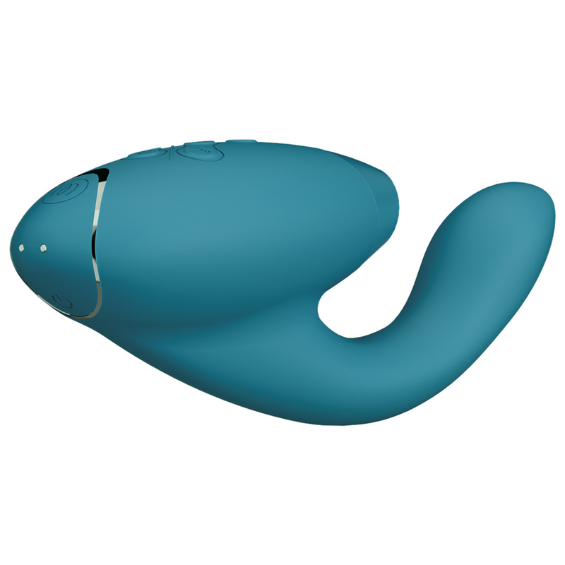 Womanizer-Duo 2 Stimulator Dual Albastru Petrol-Silicon, 10 Trepte 9 Womanizer-Duo 2 Stimulator Dual Albastru Petrol-Silicon, 10 Trepte · Vibratoare (imaginea 9)