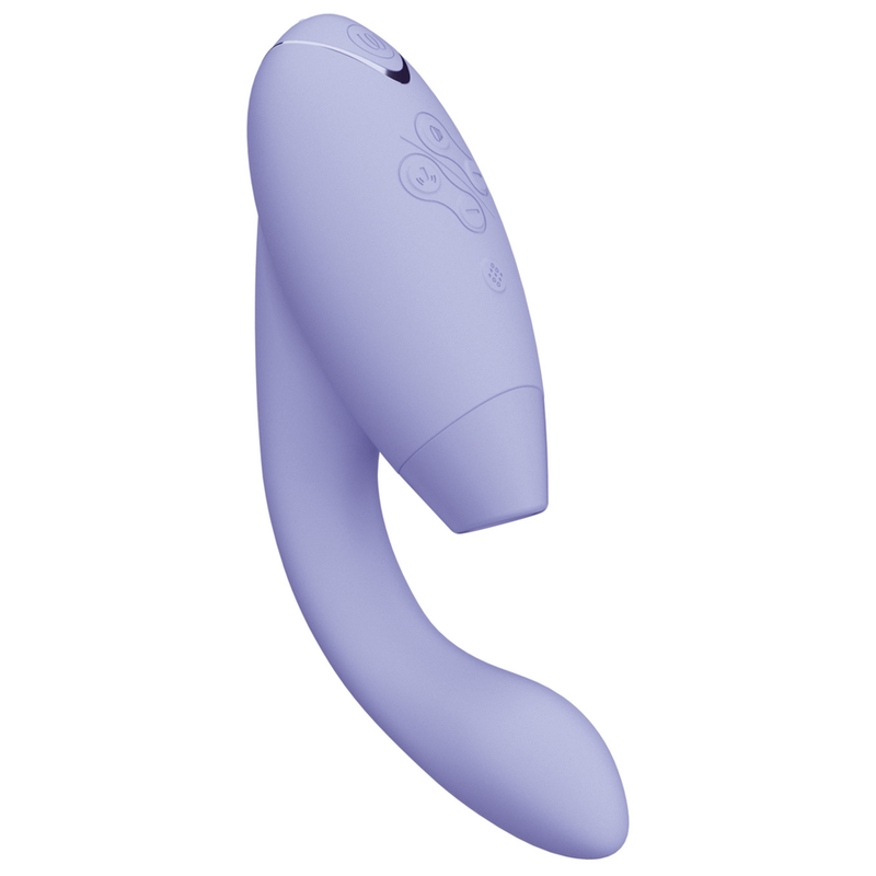 Womanizer-Duo 2 Stimulator 12 Trepte, Reincarcabil, USB 24 Womanizer-Duo 2 Stimulator Dual Lila-Silicon, 10 Trepte · Vibratoare (imaginea 4)