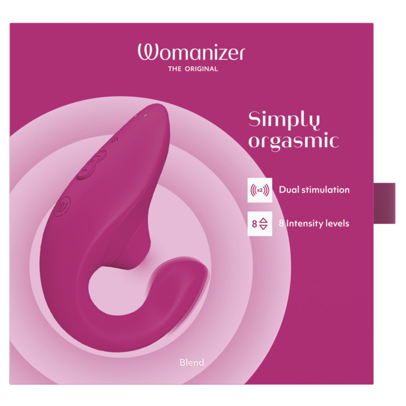Womanizer-Blend Rabbit Vibrator Stimulator Roz Vibrant-Silicon 3 Womanizer-Blend Rabbit Vibrator Stimulator Roz Vibrant-Silicon · Vibratoare (imaginea 3)