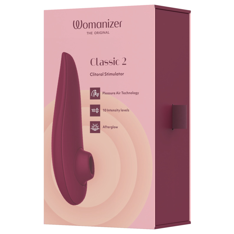 Womanizer-Classic 2 Stimulator Clitoridian Bordeaux-Silicon, 10 · Vibratoare (imaginea 4)