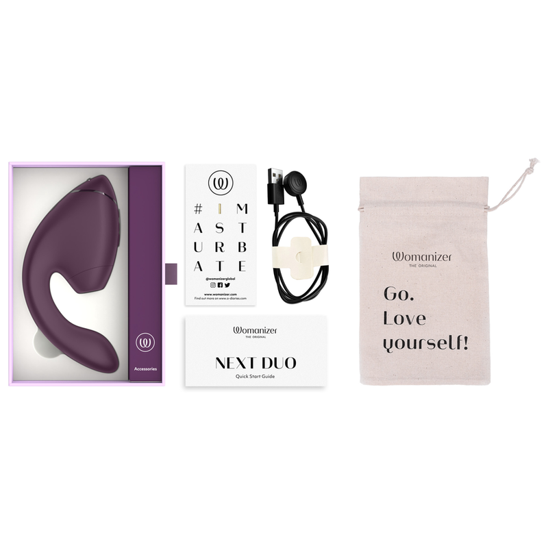 Womanizer-Duo Next Stimulator Dual Clitoral și G-spot 5 Womanizer-Duo Next Stimulator Dual Clitoral și G-spot Mov · Vibratoare (imaginea 5)