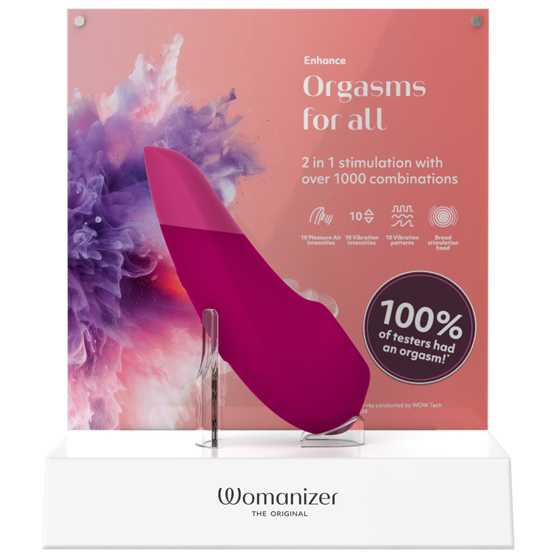Womanizer-Enhance Stimulator Clitoridian Vibrant Pink-Silicon 7 Womanizer-Enhance Stimulator Clitoridian Vibrant Pink-Silicon · Vibratoare (imaginea 7)