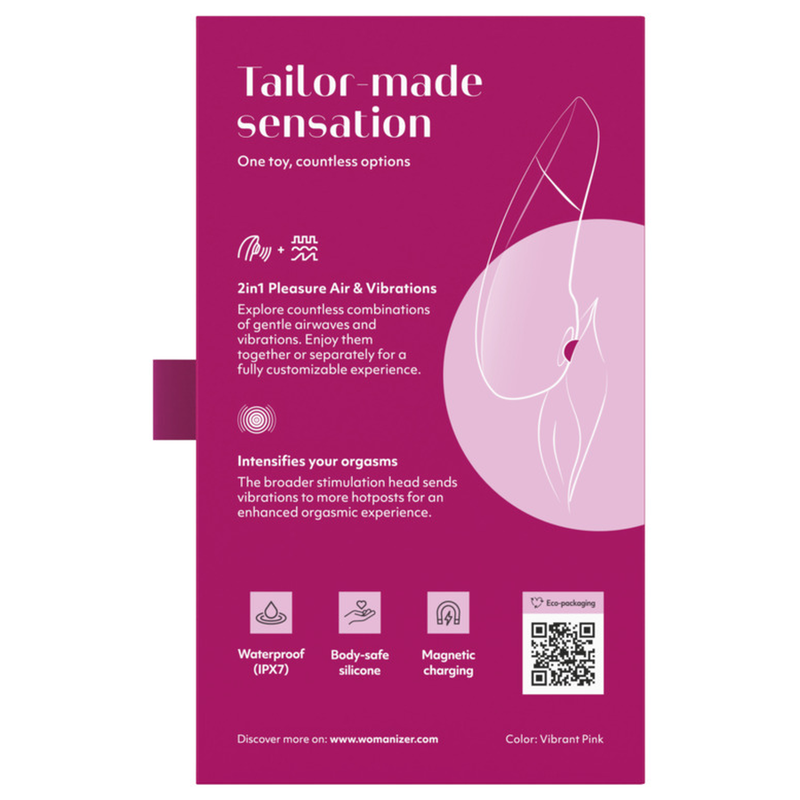 Womanizer-Enhance Stimulator Clitoridian Vibrant Pink-Silicon 10 Womanizer-Enhance Stimulator Clitoridian Vibrant Pink-Silicon · Vibratoare (imaginea 10)
