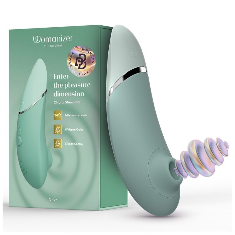 Womanizer-Next Stimulant Clitoridian Sage-Silicon, USB, Waterproof 5 Womanizer-Next Stimulant Clitoridian Sage-Silicon, USB, Waterproof · Vibratoare (imaginea 5)