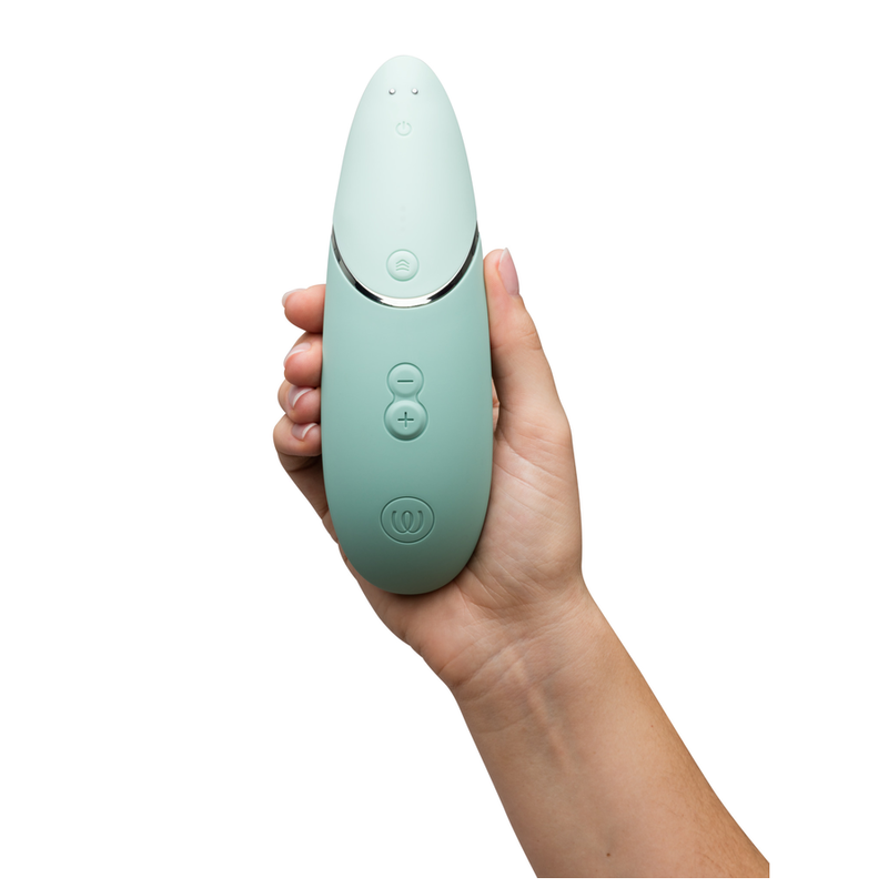 Womanizer-Next Stimulant Clitoridian Sage-Silicon, USB, Waterproof 9 Womanizer-Next Stimulant Clitoridian Sage-Silicon, USB, Waterproof · Vibratoare (imaginea 9)