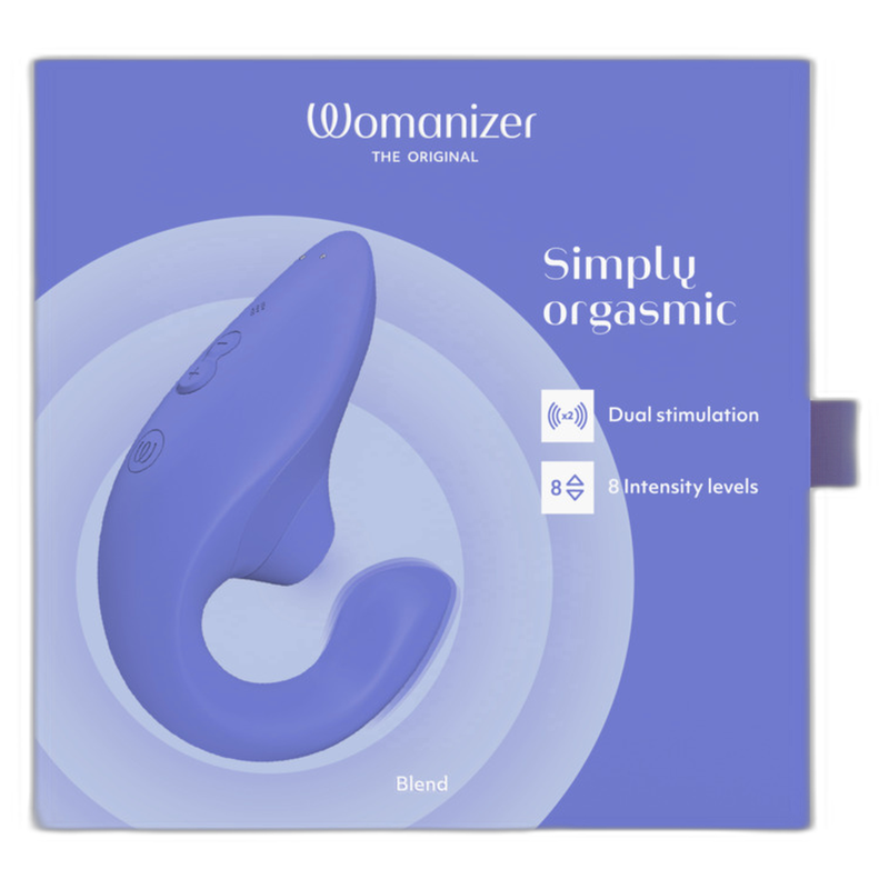 Womanizer-Blend Rabbit Vibrator Stimulator Albastru · Vibratoare (imaginea 5)