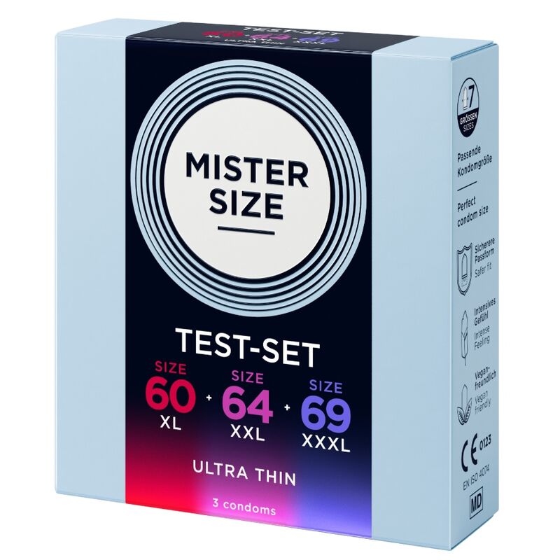 Mister Size-Pachet de Probă Prezervative 60-64-69mm 3 Bucăți 3 Mister Size-Pachet de Probă Prezervative 60-64-69mm 3 Bucăți · Prezervative (imaginea 3)