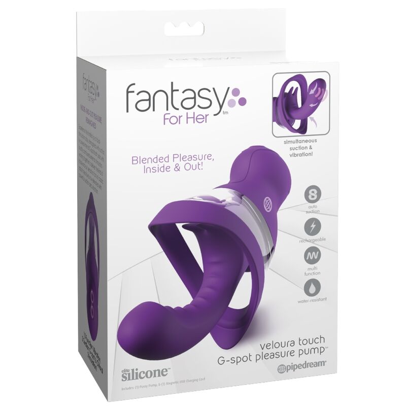 Pipedreams-Veloura Touch Pompă Intimă G-spot cu Succiune 5 Pipedreams-Veloura Touch Pompă Intimă G-spot cu Succiune · Vibratoare (imaginea 5)