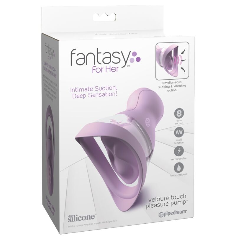Pipedreams-Veloura Touch Pompă Intimă Succiune și Vibrație 4 Pipedreams-Veloura Touch Pompă Intimă Succiune și Vibrație · Vibratoare (imaginea 4)