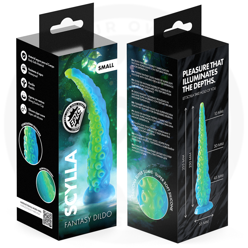 Epic-Dildo cu Tentacul Scylla Subțire Fluorescent 7 Epic-Dildo cu Tentacul Scylla Subțire Fluorescent · Dildo & Stimulatoare (imaginea 7)
