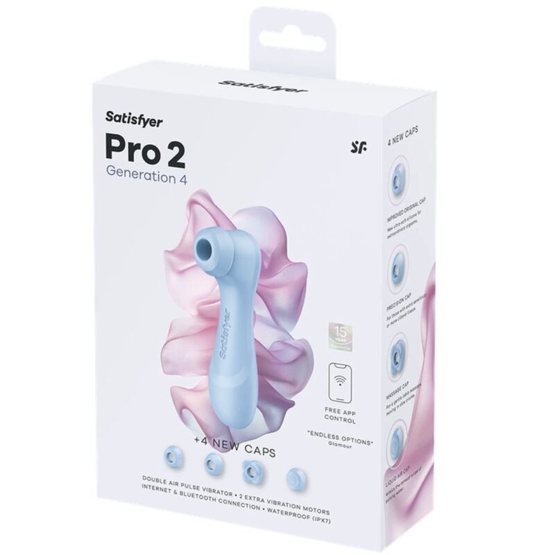 Satisfyer-Pro 2 Generation 4 Stimulator Clitoral Albastru · Vibratoare (imaginea 9)
