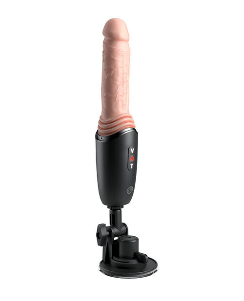 Pipedreams-King Cock Plus Dildo Thrusting Încălzit 12,7 cm · Vibratoare (imaginea 3)