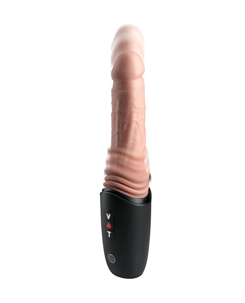 Pipedreams-King Cock Plus Dildo Thrusting Încălzit 12,7 cm · Vibratoare (imaginea 6)