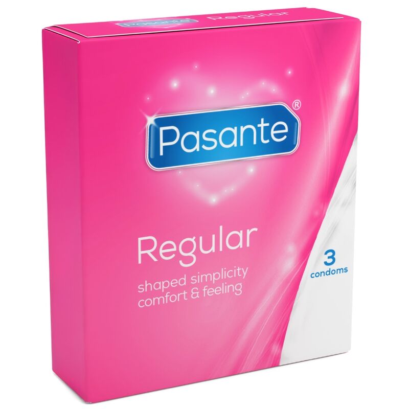 Pasante-Prezervative Regular Range 3 Bucăți