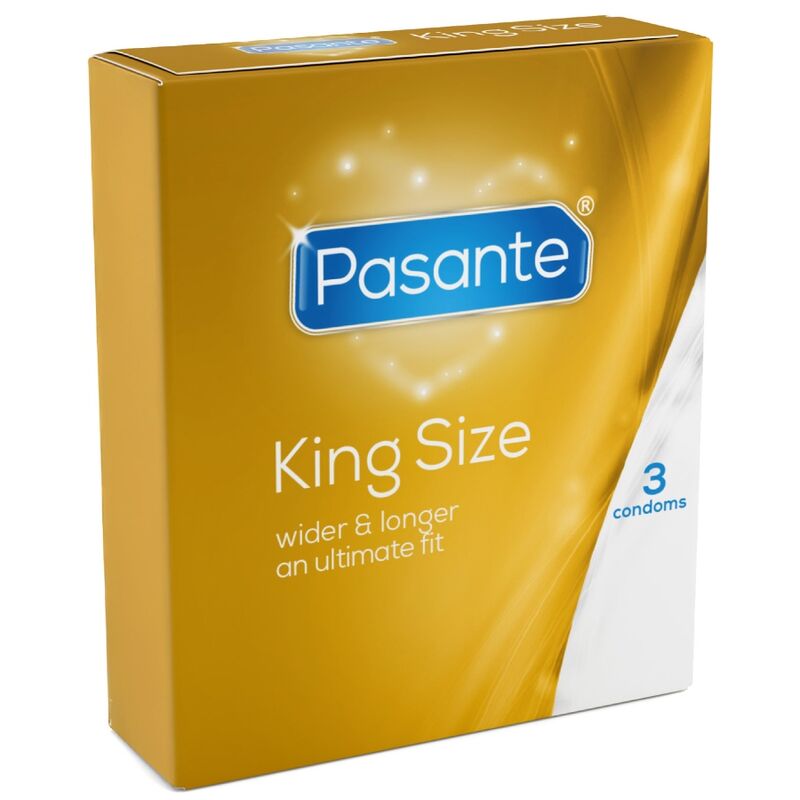Pasante-Prezervative King Size 3 Bucăți