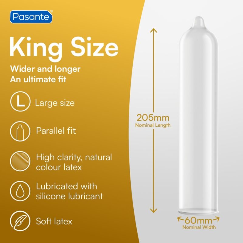 Pasante-Prezervative King Ms, Lungime și Lățime, 12 Bucăți 2 Pasante-Prezervative King Ms, Lungime și Lățime, 12 Bucăți · Prezervative (imaginea 2)