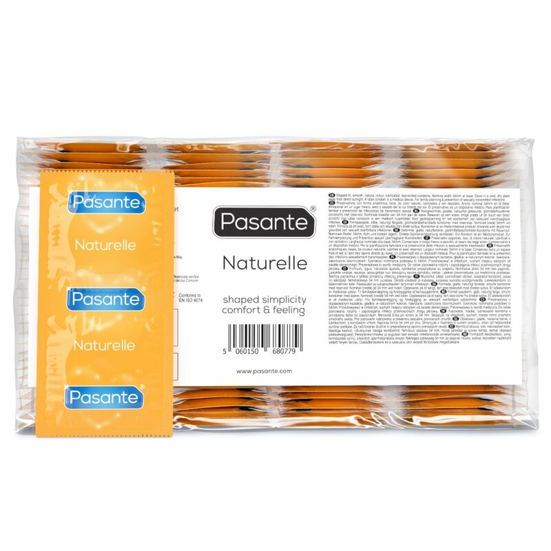 Pasante-Naturelle Prezervative Pachet 144 Bucăți