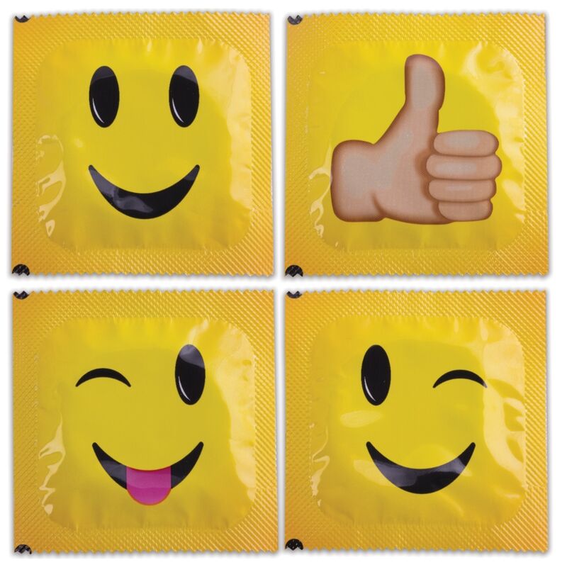 Pasante-Prezervative Smiley, Pungă 144 Bucăți-Latex · Prezervative (imaginea 6)