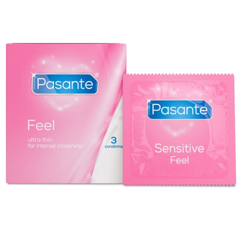 Pasante-Prezervative Sensitive Ultra Subțiri 3 Bucăți