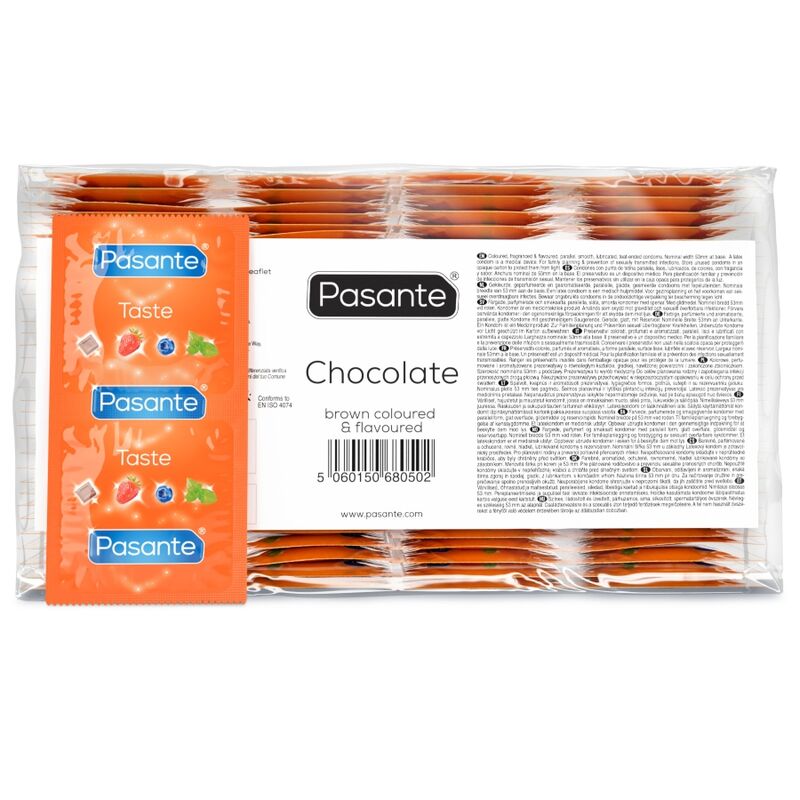 Pasante-Prezervative Aromate Chocolate Temptation Ciocolată, 144